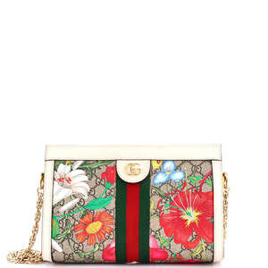 Gucci Ophidia Chain Shoulder Bag Flora #253222G14B